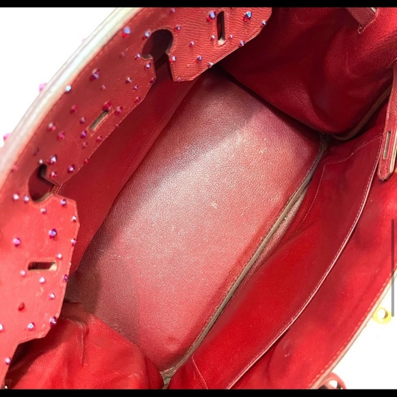 Hermes strassed Birkin 35 Paris Hilton - Picture 8 of 17